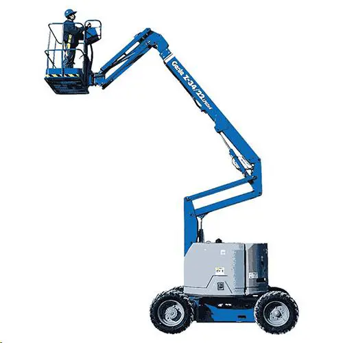 Electric articulating boom (battery), 13m